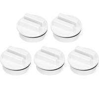 5 pièces Bouchon d'hiver pour Piscine,bouchon hivernage piscine,bouchon piscine,Accessoire pour piscine en hiver,Bouchon de Retour de Piscine 1 1/2"" Bouchons de Tuyau de Piscine fileté avec Joint
