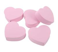 5 Pièces Boule D'antenne de Voiture de Cœur Rose en EVA | Décoration D'antenne Amusante pour Camion et Cabriolet, pour Étudiants et Hommes, Repérage Facile en Parking