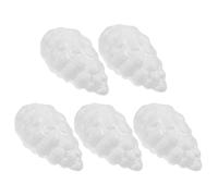 5 Pièces Boule de Polystyrène Blanche pour Loisirs Créatifs DIY