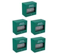 5 Pièces Bouton D’Alarme Bris de Glace Réarmable en Plastique Vert | Déclenchement Manuel Fiable, Maintien du Système Prêt, Couloirs et Hôpitaux, Portes D’accès et Panneaux Incendie