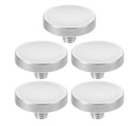 5 Pièces Bouton de Déclenchement à Visser pour Appareil Photo, Alliage | Surface Concave, Filetage, du Tremblement, Prise en Main Douce, pour Film et Reflex Numérique