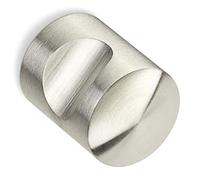 5 pièces Boutons de meubles EK01 Ø 25 mm Acier inox brossé Pommeau de meuble de SOTECH