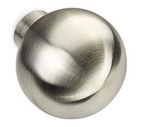 5 pièces Boutons de meubles EK08 Ø 30 mm Acier inoxydable brossé Pommeau de meuble de SOTECH