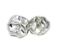 5 pièces boutons métalliques irréguliers pour costumes et chemises, accessoires de bricolage, Couleur 2, 15mm