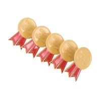 5 Pièces Broche Médaille Enseignant, Alliage Léger | Relief Net, Format Compact, pour Cérémonies de Remise et Événements D’honneur, Éducateurs et Entraîneurs