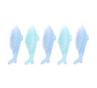 5 Pièces Brosse à Ongles Compacte en PP pour Nettoyage Léger | Pédicure des Orteils, Format Pratique à Emporter, Usage Chambre et Salle de Bain, Petit Accessoire Couleur Aléatoire
