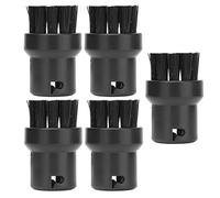 5 Pièces Brosse de Remplacement de Vapeur Brosse de Moteur à Vapeur Noire pour Karcher SC1 SC2 SC3 SC4 SC5