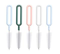 5 Pièces Brosse Sucette Pour Tétine De Biberon Outils De Nettoyage Des Brosses à Tétons Pour Bébé Brosse Cheveux Acier Inoxydable Brosse à Linge Faire Tourner