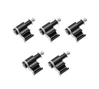5 pièces câbles de vélo adaptateur de poignée Guide vélo câble de frein hydraulique boîtier adaptateur Clip boucles de tuyau de frein hydraulique boîtier de câble de vélo de montagne