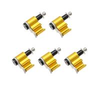 5 pièces câbles de vélo adaptateur de poignée Guide vélo câble de frein hydraulique boîtier adaptateur Clip boucles de tuyau de frein hydraulique boîtier de câble de vélo de montagne
