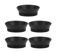 5 Pièces Cache-oculaire en Caoutchouc Noir 29-31 MM | Installation Facile, Maintien Propreté, des Reflets, pour Recherche Scientifique et Observation