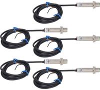 5 PIÈCES Capteur de proximité M12 X 1 Détecteur de proximité inductif PNP non encastré IP65 étanche 6-30VDC