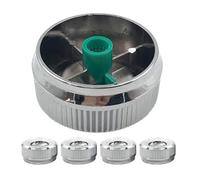 5 Pièces Capuchon de Bouton de Volume Guitare Basse Dôme Plastique | Réglage Stable, Protection Anti-rayures, Compatibilité, pour Scène et Studio, 35x16