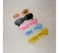 5 pièces carrées personnalisées pour femmes, style de rue de luxe, plusieurs couleurs disponibles, convient pour la vie quotidienne, les vacances à la plage, la décoration extérieure pour les vacances