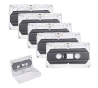 5 Pièces Cassettes Audio vides,Cassettes Audio vides pour Cassettes,Cassettes Audio vides pour Cassettes de Musique,pour Cassettes de Musique,pour conférences, séminaires, enregistrements Quotidiens