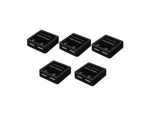 5 Pièces Chargeur de Panneau Solaire Banque de Puissance 5V 3A Dual USB ContrôLeur de Tension de Charge RéGulateur Stabilisateur Chargeur
