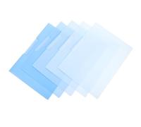 5 Pièces Chemise de Projet A4 en Plastique PP à Boucle Rotative | Pochettes Transparentes, Organisation du Bureau, Accès Rapide aux Notes, pour Réunions, Conférences, Enseignants et Élèves