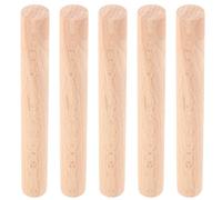 5 Pièces Chevilles en Bois pour Panneau Perforé, Lot de Bâtons