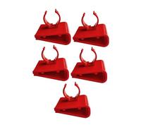 5 Pièces Clamp Tuyau Aquarium Attache Tuyau Support Fixation Bracket Clip Changement Eau Fabriqué en PP Adapté Aux Amateurs de Poissons Entretien, T8