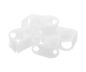 5 Pièces Clip de Tube de Contrôle du Débit D'eau en Plastique | Format Compact, pour Tubage Souple, Aquariophilie, Infusion et Laboratoire