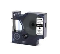 5 pièces compatibles avec Le Ruban d'étiquettes Gprinter Orison DYMO 12mm X 7M Ruban d'imprimante d'étiquettes Portable A45013 A45018 A45016 A45017 A45019(A45013)