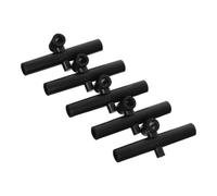 5 Pièces Connecteur de Support de Cerf-Volant en Plastique, Noir | Montage Simple, Compatibilité Polyvalente, Design Léger, pour Cerf-volants Acrobatiques et Bricolage Extérieur