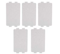 5 Pièces Couvercle de Guide D'ondes pour Micro-ondes,Feuille de Plaque de Mica pour Four à Micro-ondes 116X64Mm,Pièce de Réparation de Four à Micro-ondes,Feuilles de Plaques Mica