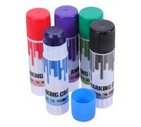 5 Pièces Crayon D'identification du Bétail, Cire, Rotatif | Marquage Lisse, Traces Résistantes aux Intempéries, pour Veaux et Porcs, Éleveurs, Vétérinaires