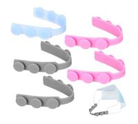 5 Pièces Crochet D’extension pour Masque Réglable en Silicone