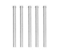 5 pièces d’écrou à tige longue, raccord hexagonal femelle en acier inoxydable pour, diamètre 8 mm, filetage M4, profondeur du trou de 14 mm, avec fente pour pince à (4106-4008-0960)