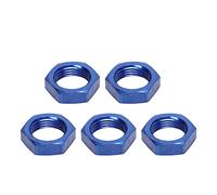 5 pièces d’écrou de verrouillage hexagonal à filetage femelle AN8, adaptateur de raccord en alliage métallique pour écrou de verrouillage, de couleur bleue, de remplacement pour