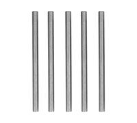 5 pièces d’écrous à tige longue, écrou d’accouplement hexagonal en acier inoxydable, fixations pour barres droites de, diamètre 12 mm, pièces de robot avec espacement plat (4102-0012-0080)