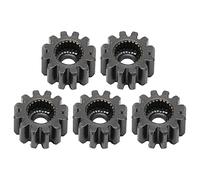 5 pièces d’engrenages droits en acier pour servomoteur, engrenage à denture interne à 24 dents, module 0,8, engrenages de remplacement industriels durables pour servomoteurs RC et (12 dents)