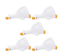 5 Pièces De Numéro De Table En Forme D'animal Supports De Carte De Nom En Résine Présentoir De Notes De Mémos D'image Pour L'organisation De Bureau Affichage De Signe Miniature Portable