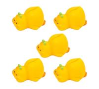 5 Pièces De Numéro Table En Forme D'animal Supports Carte Nom En Résine Présentoir Notes Mémos D'image Pour L'organisation Bureau Décoration Signe Bureau