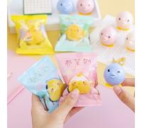 5 Pièces De Papeterie Scolaire Et De Bureau, Taille-Crayon Créatif En Forme De Poussin, Dessin Animé, Accessoires, Cadeau Kawaii