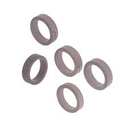 5 pièces de segments de Piston secondaires de pompage d ' air 4500Psi 40Mpa 30Mpa, segments de Piston de compresseur à deux cylindres simples, piston robuste de remplacement