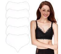 5 Pièces Décolleté Pad Pour Rides Patch Silicone Decollete Transparent Léger Respirant Réduit Efficacement Rides Rend Peau Plus Ferme Plus Lisse Réutilisable Convient Pour Soins À Domicile Et Sortir