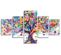 5 Pièces Diamond Painting Adulte Couleur, Abstrait 5D Peinture Diamant Painting Activite Creative Adulte, DIY Diamond-painting Numero D'art Strass Kit Broderie pour Decoration Maison 50x30cm, Model48