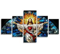 5 Pièces Diamond Painting Adulte Homme, Coucher de soleil 5D Peinture Diamant Painting Activite Creative Adulte Diamond-painting Numero D'art Strass Broderie pour Decoration Maison 225x110cm, Model12