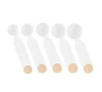 5 Pieces Diet Portion Serving Utensils - Precise Measurement Feature, 4 Inch External Manual Device, Durable Catering Commercial Maintenance Component, Robust Buffet Synthetic Fastener | Utility Tool