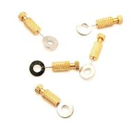 5 Pièces D'outils De Maroquinerie Faits À La Main Aiguille De Fixation De Suture Point Clairsemé