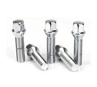 5 Pièces Écrous Combinaison Pour BMW Pour X1 X3 X5 X6 X7 Série 3 28/35/40/45/50mm Allonger Les Boulons De Roue En Acier M14x1.5 Entretoises de Roue(45mm)