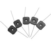 5 Pieces Edger Head Plastic Wire 150mm Cutting Line Cutting Head Replacement Garden Tool Accessories Replacement Edger Cutter Parts