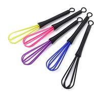 5 Pièces en Plastique Ballon Salon de Coiffure De Coiffure Cheveux Couleur Crème Colorant de Cuisine Oeuf Mélangeur Outil pour Le Mélange en Fouettant Battre Et