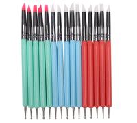 5 Pièces/Ensemble 2 Voies Poterie Argile Boule Styluses Outils Polymère Argile Sculpture Outil Nail Art Sculpture Outils Silicone Shapers Pointillage Outil