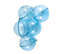 5 pièces/Ensemble Flotteur de pêche ABS Boules en Plastique Boule d'eau flotteurs à Bulles attirail mer FI