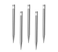 5 pièces ensemble professionnel bijoux aiguille de poinçonnage en acier carbone trou artisanat outils or argent estampage équipement Carbon Steel Hole Puncher for Jewelry