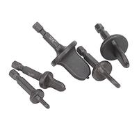 5 Pièces Expandeur de Tube, Outil D'extension de Tuyau de Cuivre de Climatisation en Acier à Roulement à Poignée Hexagonale, Ensemble de Forets à Sertir pour Tubes en Cuivre Dur et Mou, Expanseur