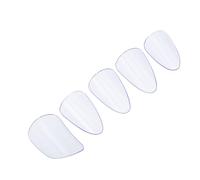 5 Pièces Faux Ongles Pipa en PC, Pratique et Cours de Musique | Protection des Bouts de Doigts, Surface Lisse à Bord Arrondi, Son Plus Clair, pour Luth et Oud